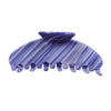 Image of lilac midi hair claw on white background