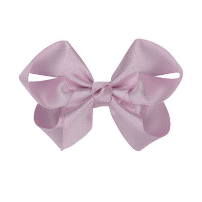 Light pink hair bow.