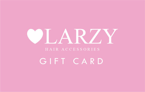 Picture of larzy gift card.